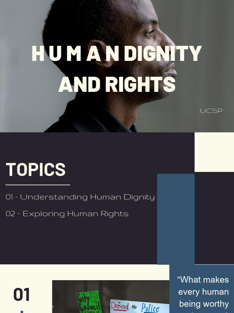 Understanding Human Dignity and Rights | PDF | Dignity | Human Rights