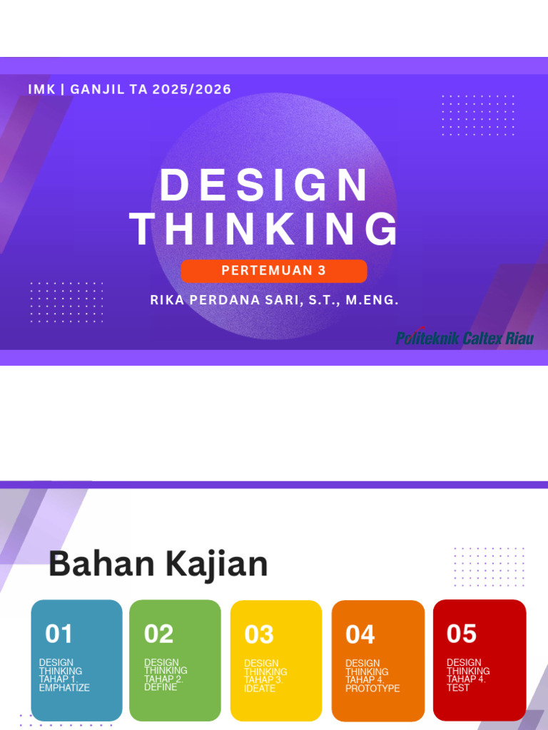 Panduan Lengkap Design Thinking IMK | PDF