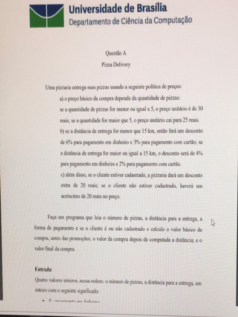 p1 - Pizza Delivery | PDF