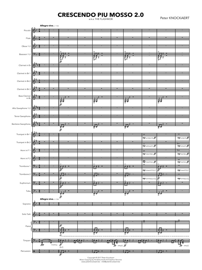 Crescendo Piu Mosso 2.0 - Peter Knockaert | PDF | Elementary Organology ...