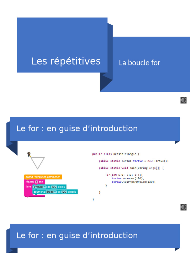 Comprendre la boucle for en Java | PDF | Structure de contrôle | Java ...