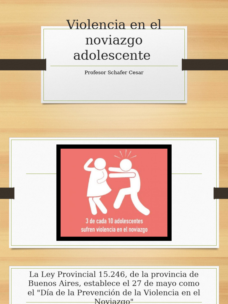 Violencia en El Noviazgo Adolescente-1 | PDF | Amor | Violencia