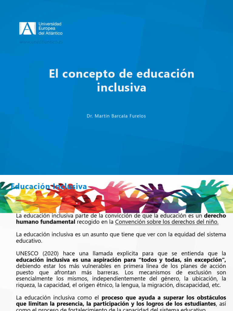 Educación Inclusiva y Ocio para NEE | PDF | Plan de estudios ...