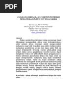 Download Analisa Dan Perancangan Sistem Informasi ran Skripsi Dan Tugas Akhir by Topan Setiawan SN93576799 doc pdf