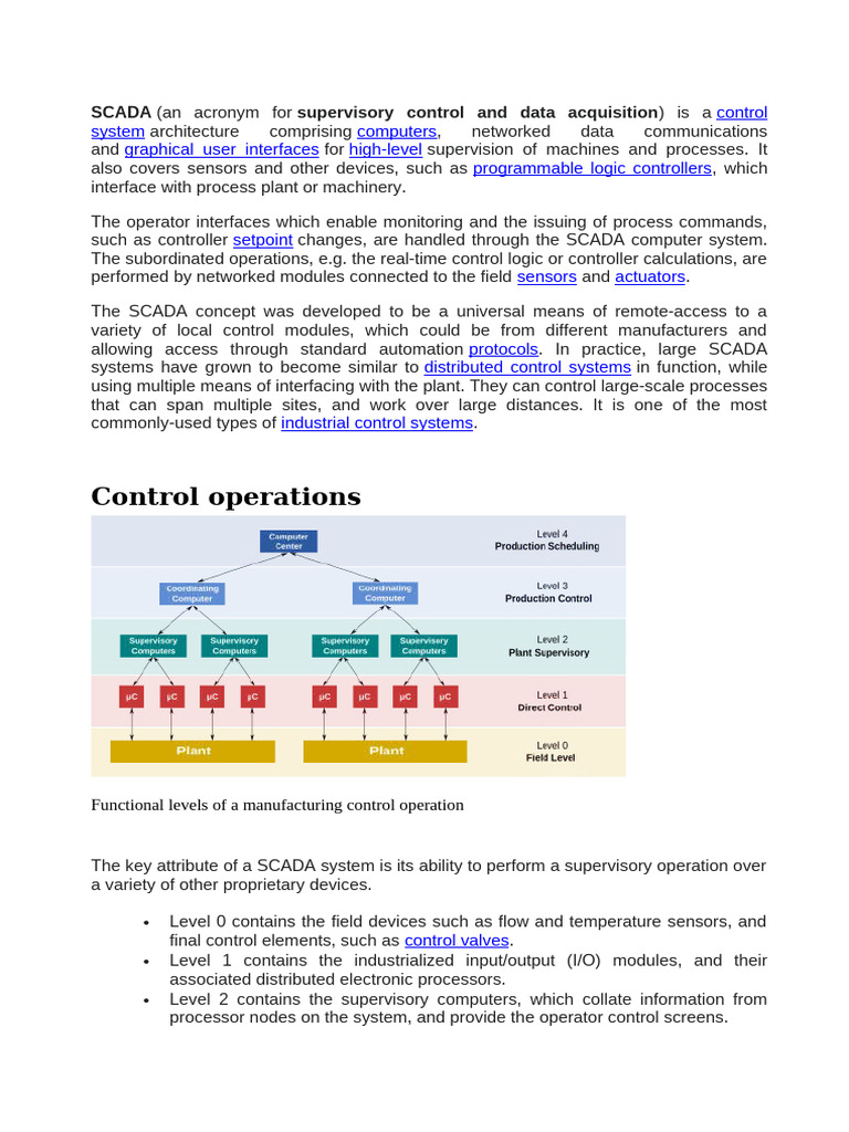 Understanding SCADA Systems | PDF | Scada | Programmable Logic Controller