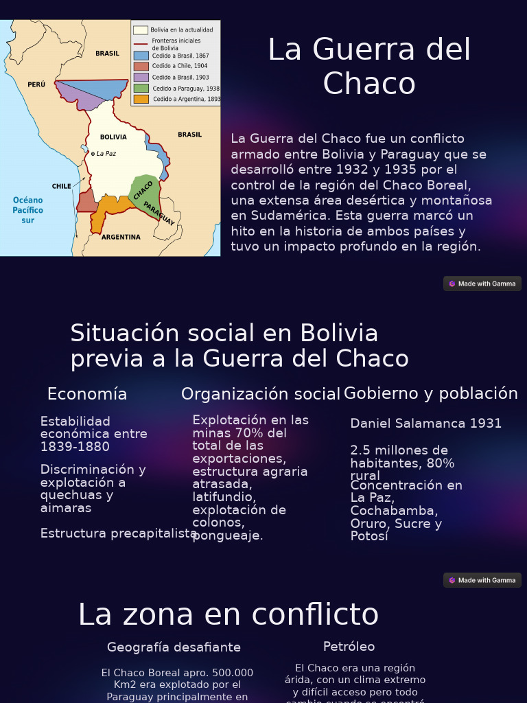 Guerra del Chaco Conflicto BoliviaParaguay PDF