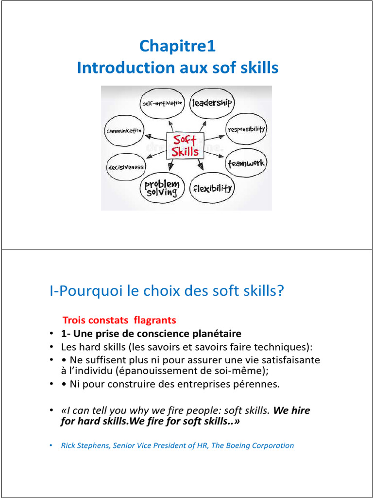 Importance et définition des soft skills | PDF | Savoir-être | Créativité