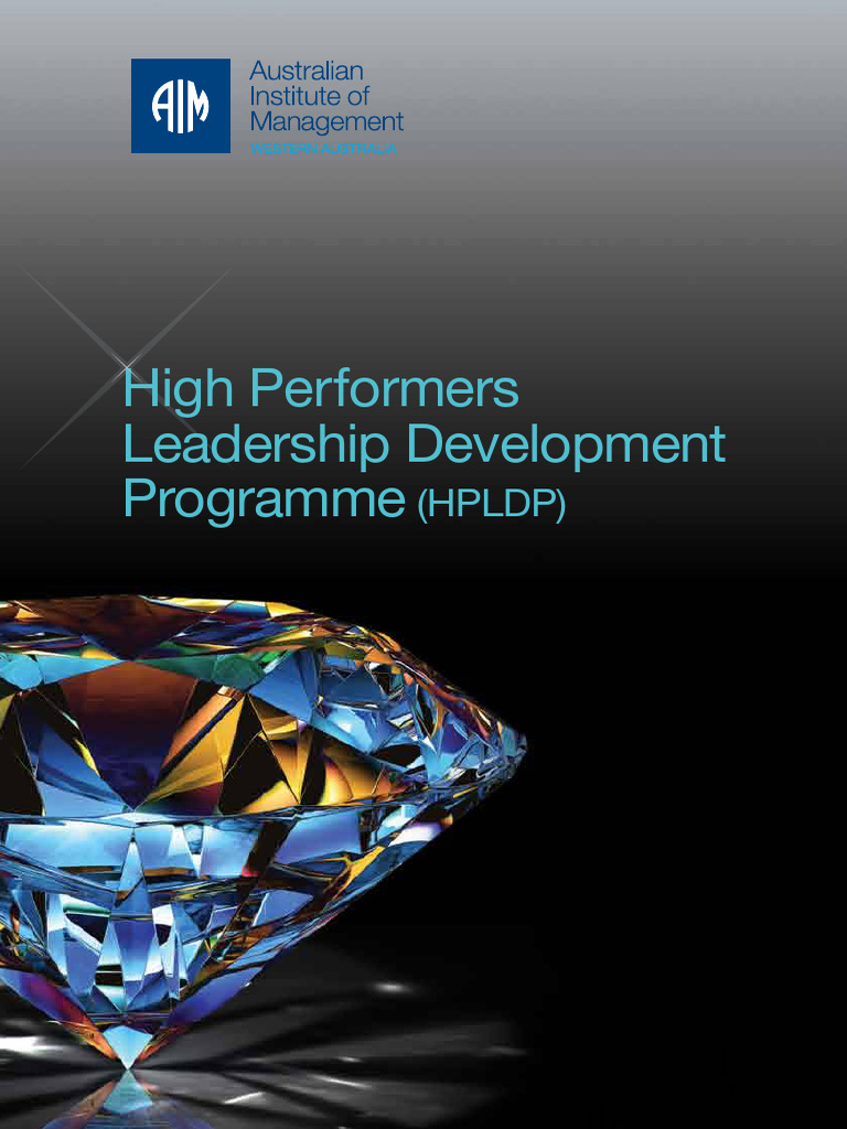 High Performers Leadership Program Overview | PDF | Leadership | Mentorship