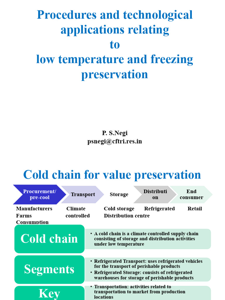 Low Temp Freezing AcSIR4 | PDF | Freezing | Refrigeration