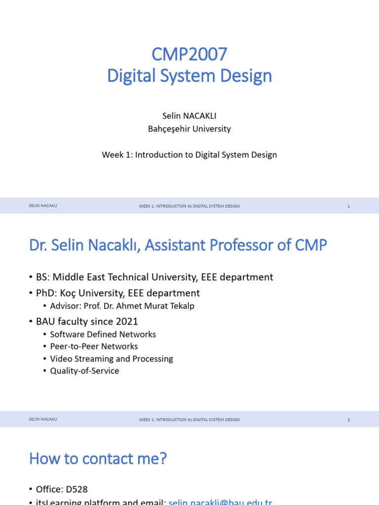 Introduction to Digital System Design | PDF | Digital Electronics ...