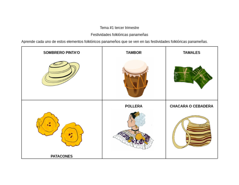 1 Festividades Folklóricas Panameñas | PDF