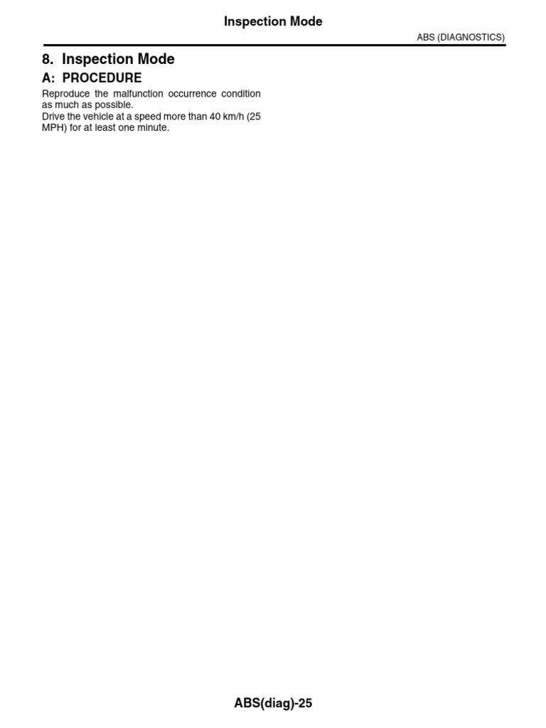 MSA5T0724A162280 Inspection Mode | PDF