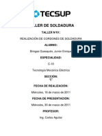 Informe de Soldadura 1