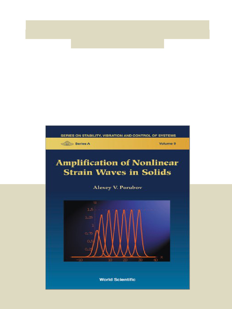(Ebook) Amplification of Nonlinear Strain Waves in Solids by Alexey V ...