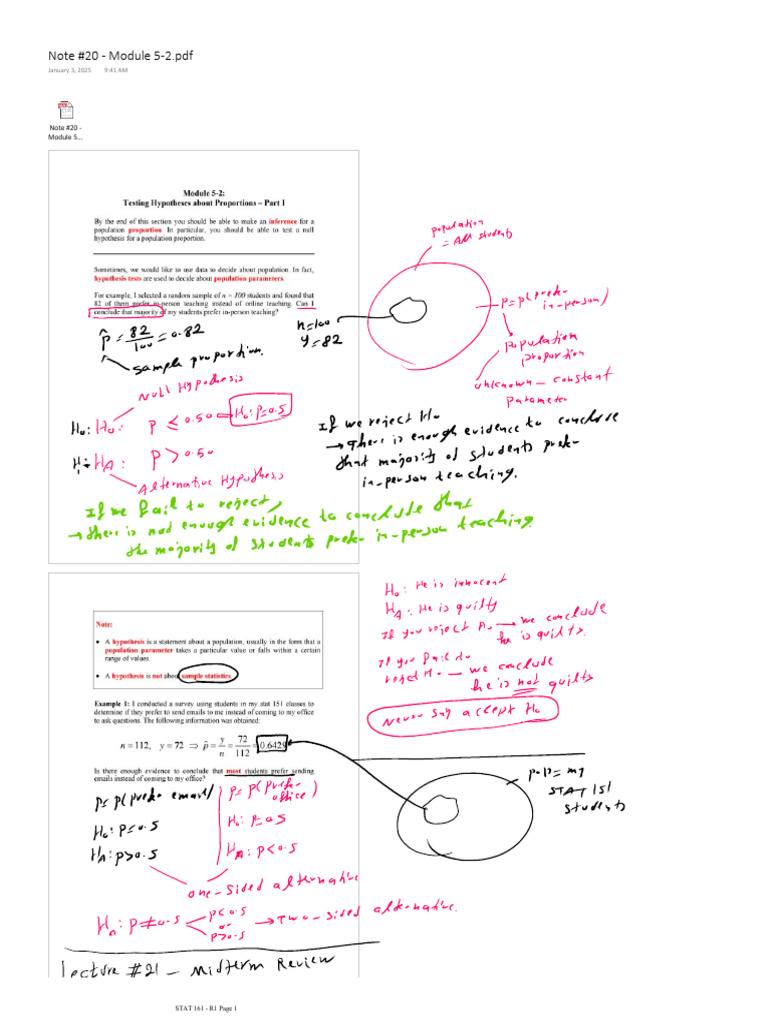 Completed Note #20 | PDF
