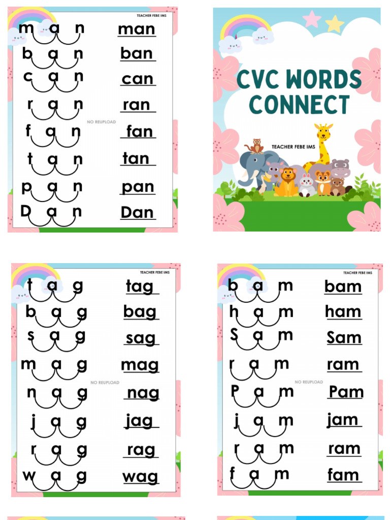 CVC - Sight Words | PDF