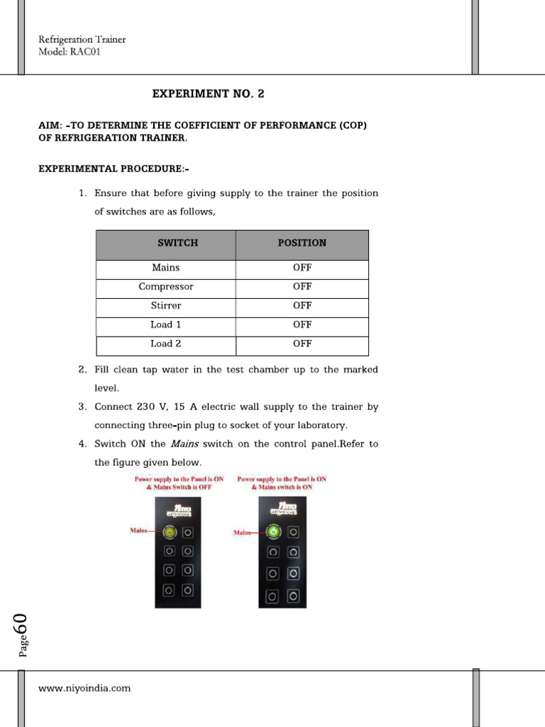 Refrigeration Training Kit | PDF