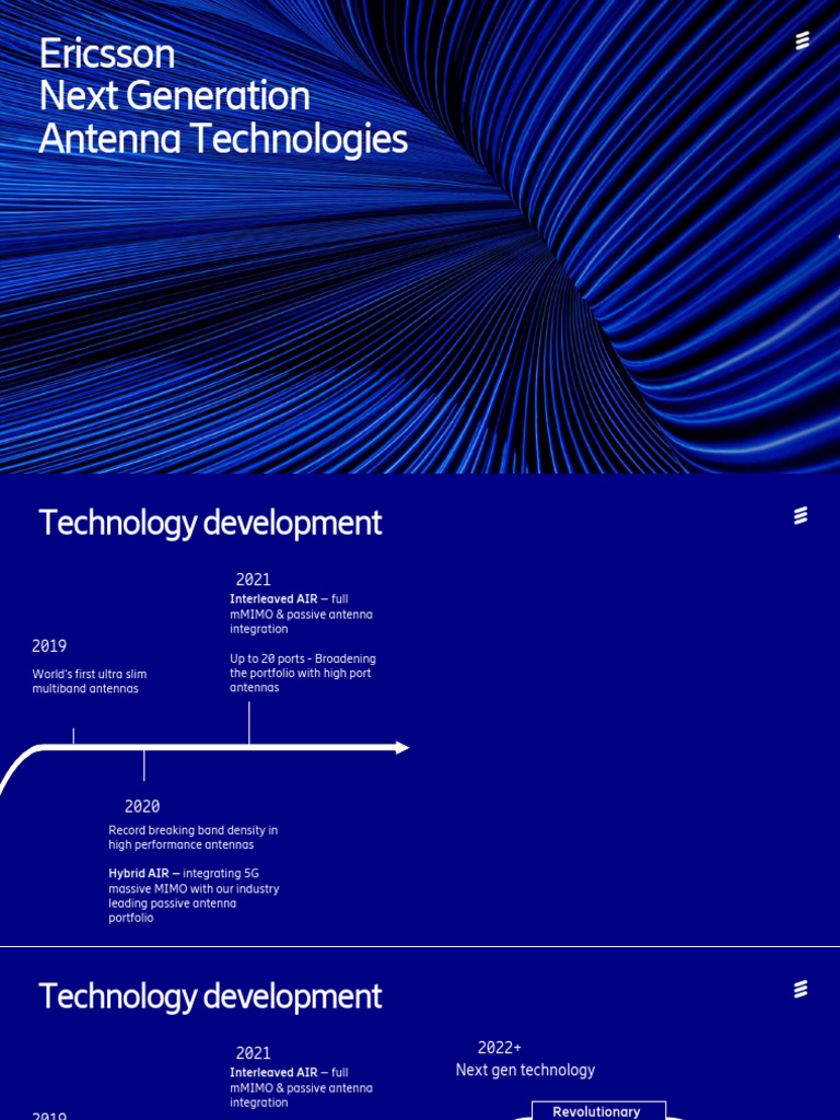 Ericsson Antenna Innovations 2024 | PDF | Antenna (Radio ...