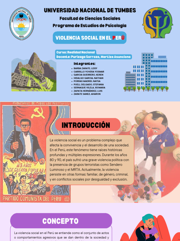 Violencia Social - 20251015 - 133113 - 0000 | PDF | Violencia ...