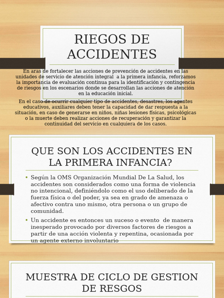 Riesgos en El Hogar | PDF