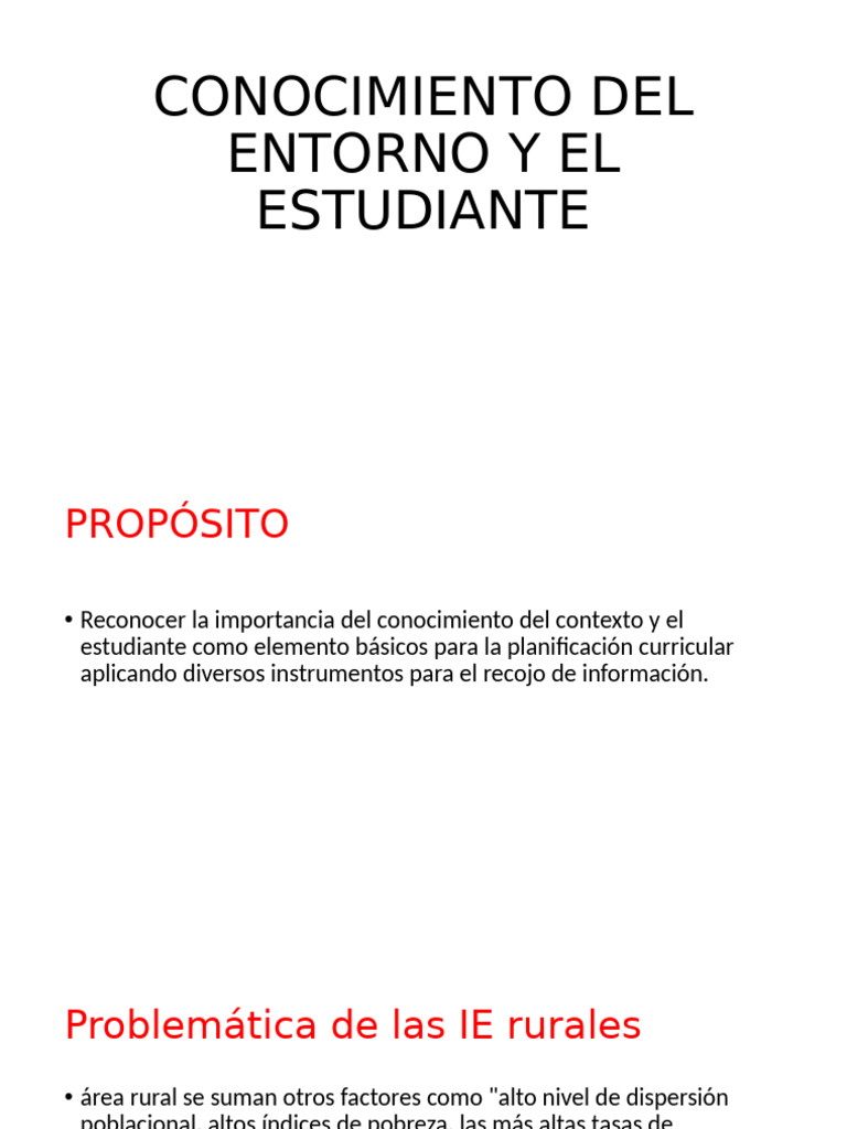 Contexto Educativo en Escuelas Rurales | PDF | Enseñando | Aprendizaje