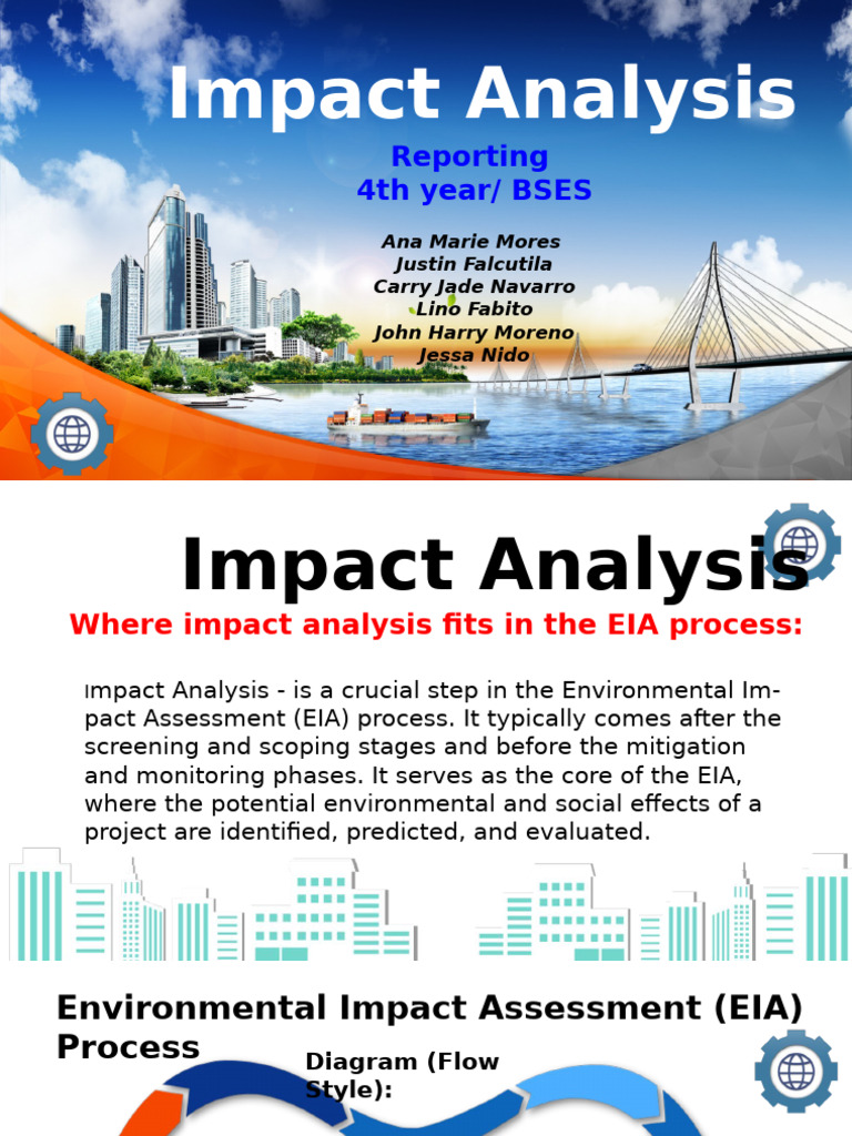Impact Analysis in Environmental Assessments | PDF | River | Natural ...
