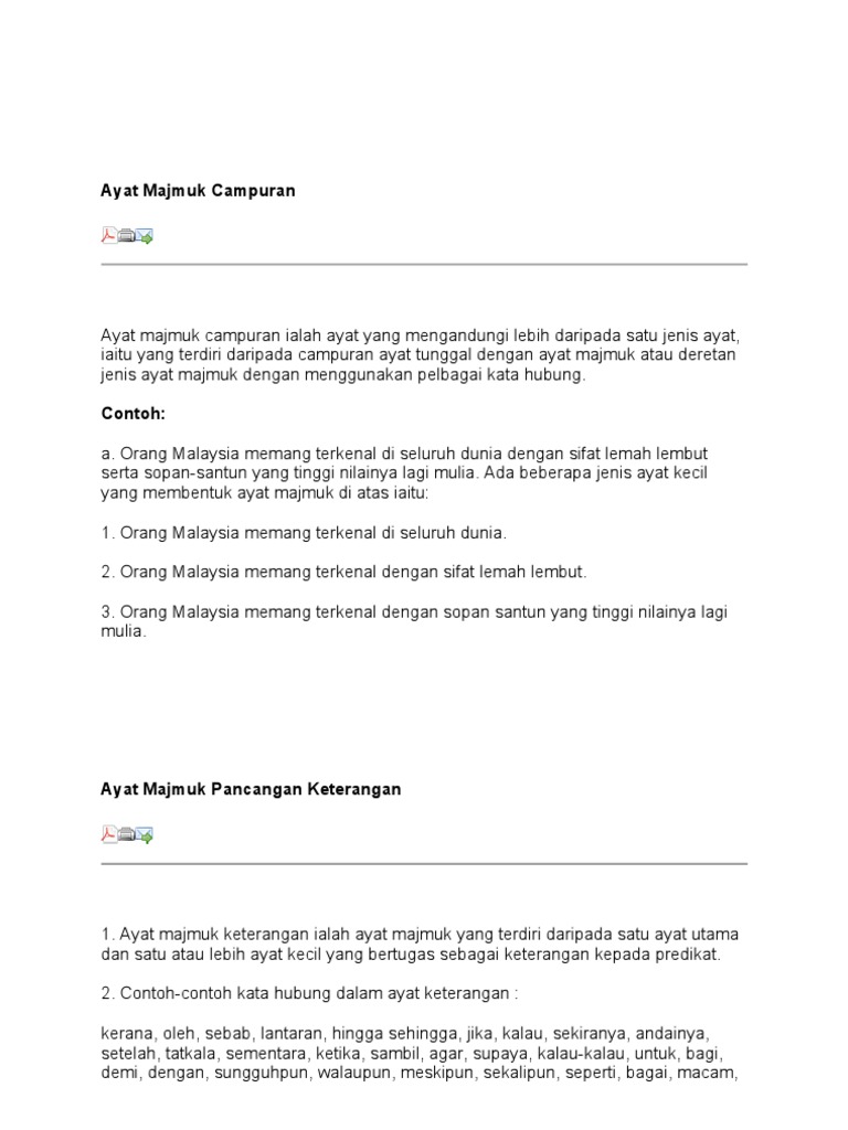 Ayat Majmuk 1