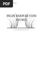 Download Islam Dakwah Yang Syumul oleh Yusof Qardhawi by tarbiyah SN935896 doc pdf