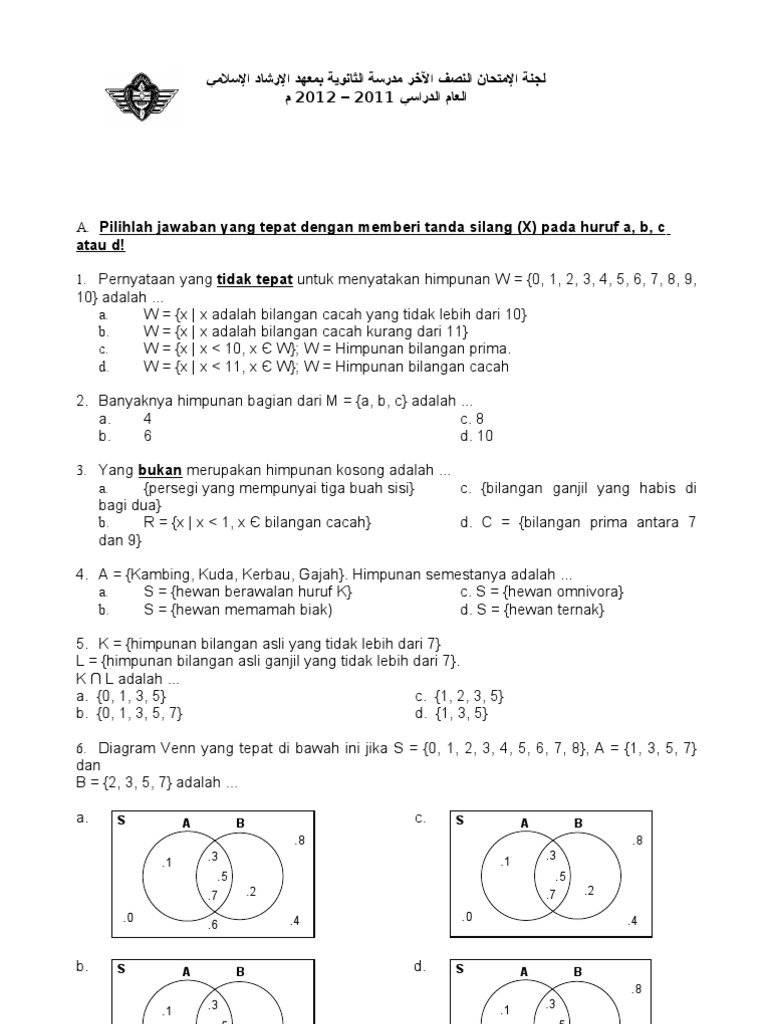 Soalmatematikasmt2kelas7