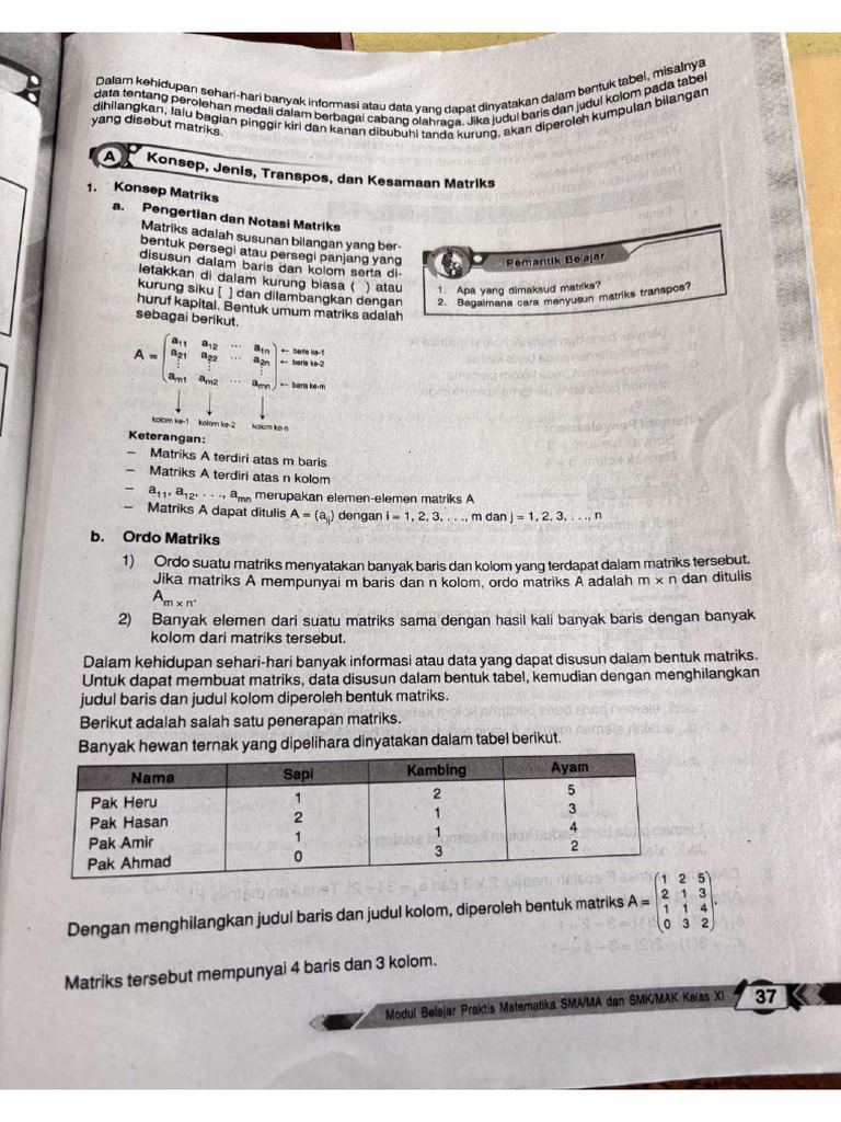 Mat 1 | PDF