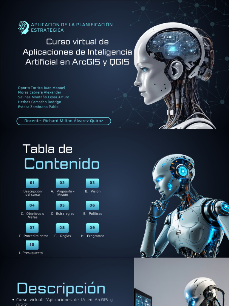 Curso de IA en ArcGIS y QGIS Online | PDF | Inteligencia artificial ...