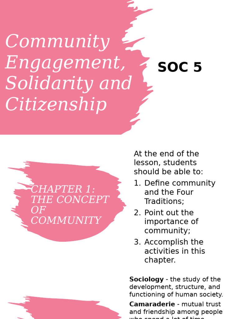 Understanding Community Concepts in Sociology | PDF | Community | Sociology