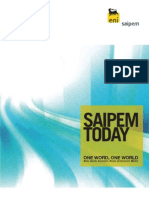 Saipem Today: One Word, One World