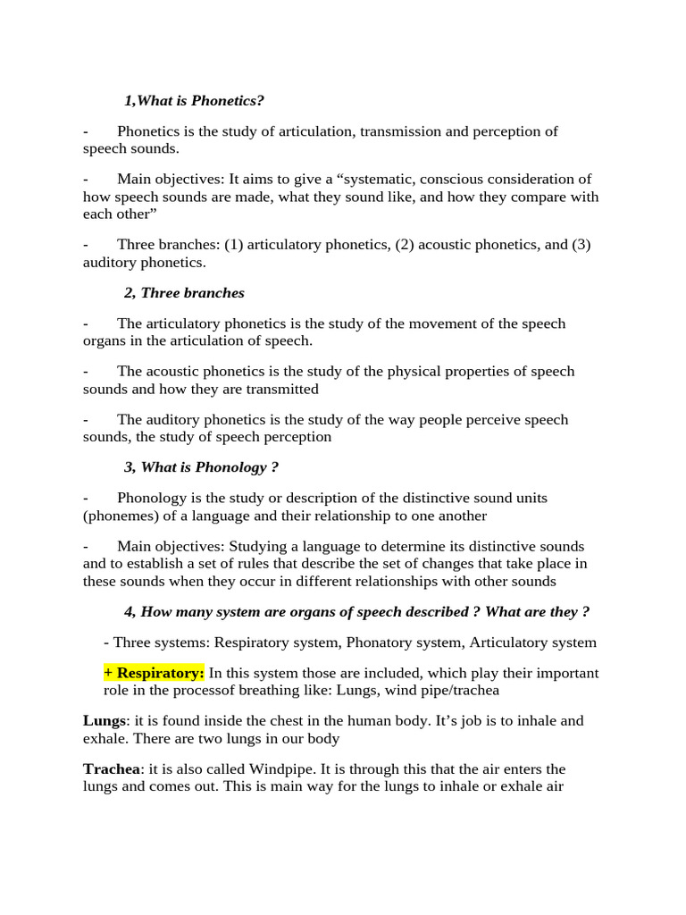 Understanding Phonetics and Phonology | PDF | Phonetics | Consonant