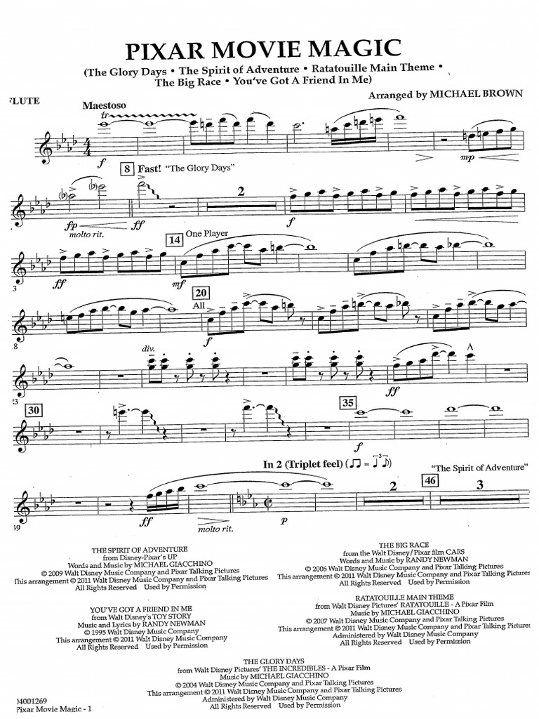 Pixar Movie Magic (Parts) | PDF