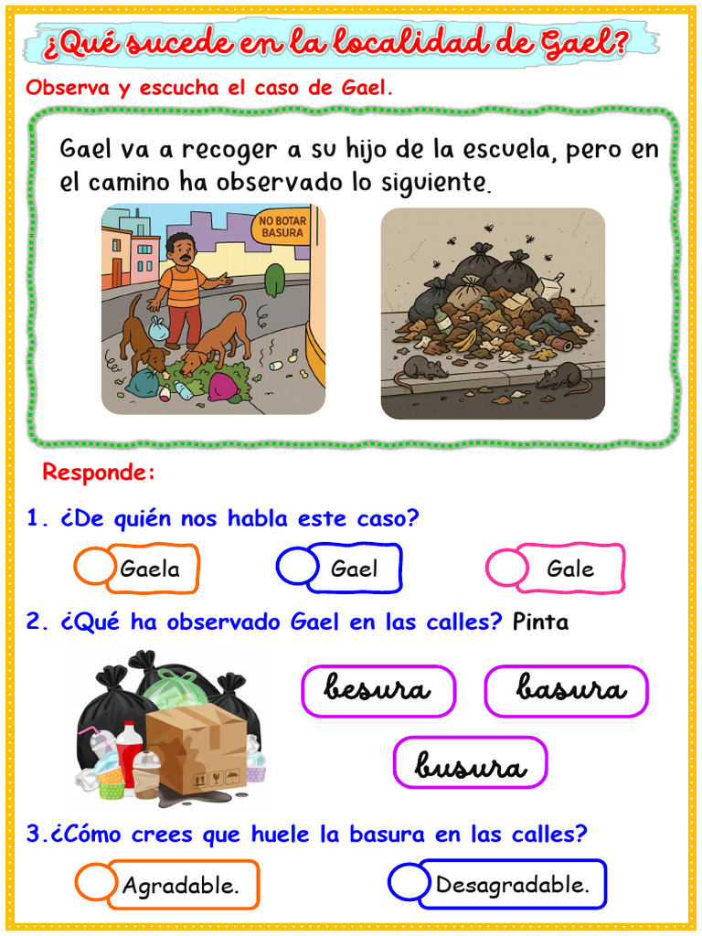 Problemas de Basura en la Comunidad | PDF