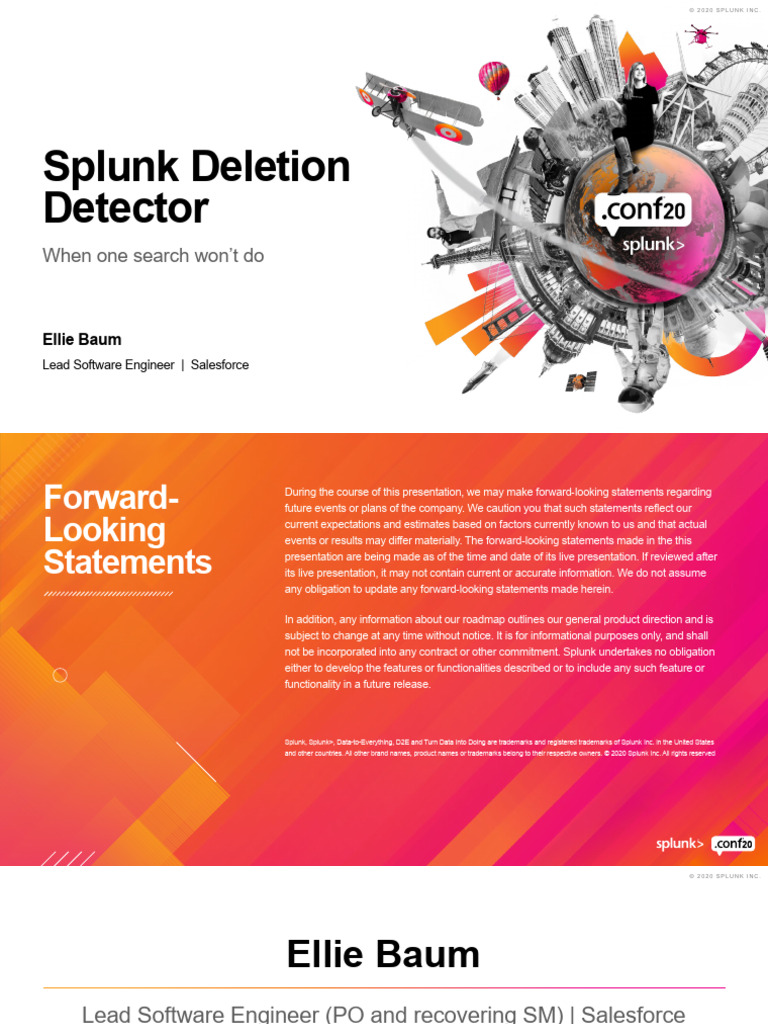 Splunk Deletion Detector Overview | PDF | Computing | Software Engineering
