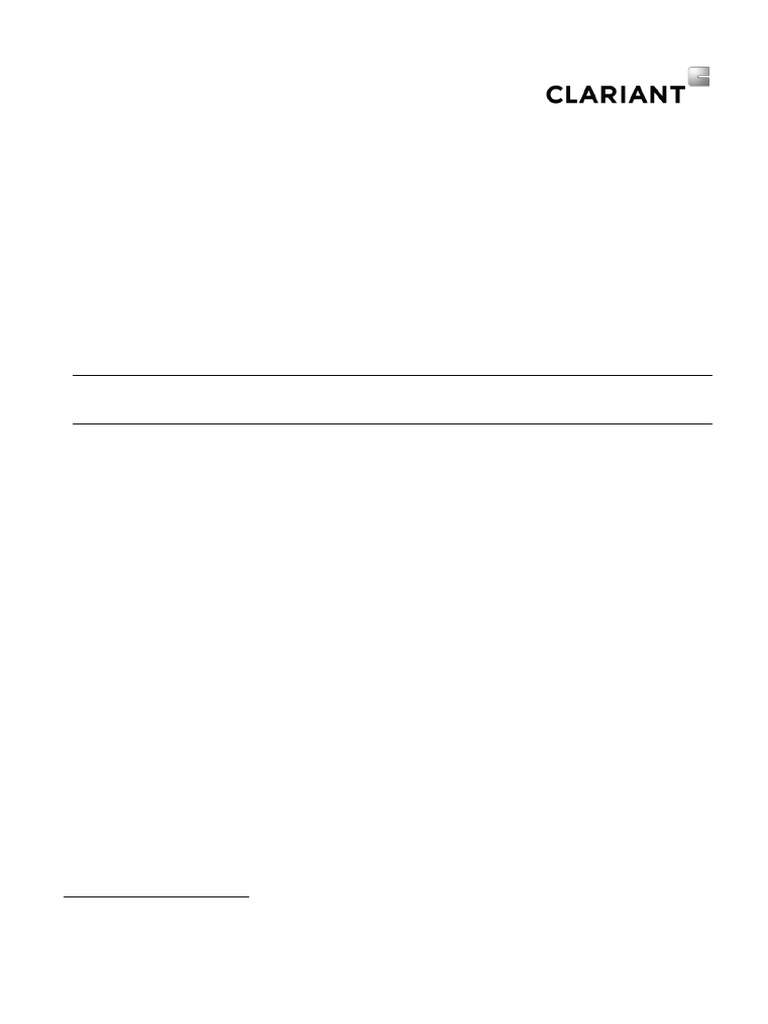 Emulsogen HCO 040 Technical Data Sheet | PDF | Chemistry | Chemical ...