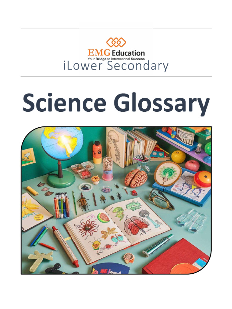 Science Glossary 1 | PDF