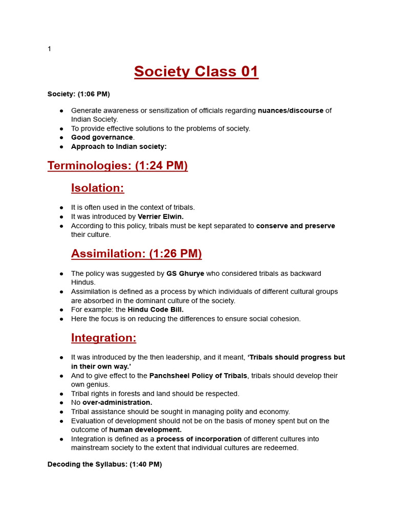 Understanding Indian Society Dynamics | PDF | Social Psychology ...