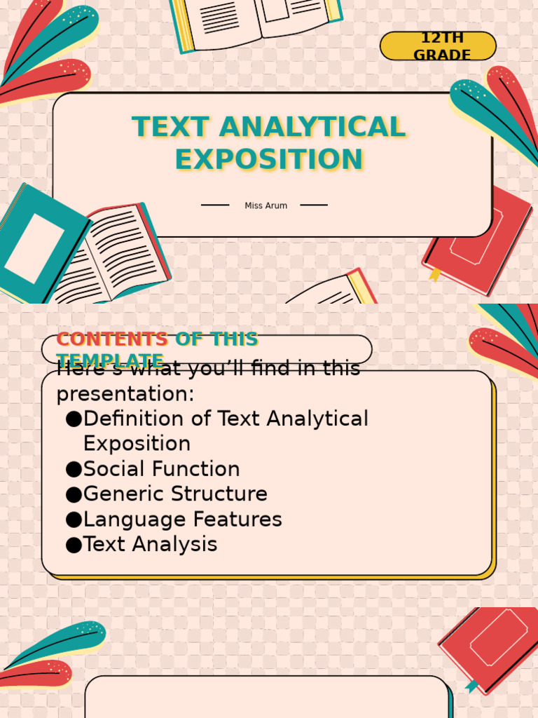 PP T Analytical Exposition Text | PDF | Linguistics