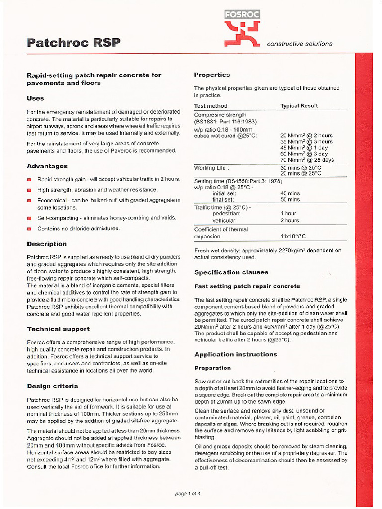 0416-05-11-01 Datasheet File Patchroc RSP | PDF