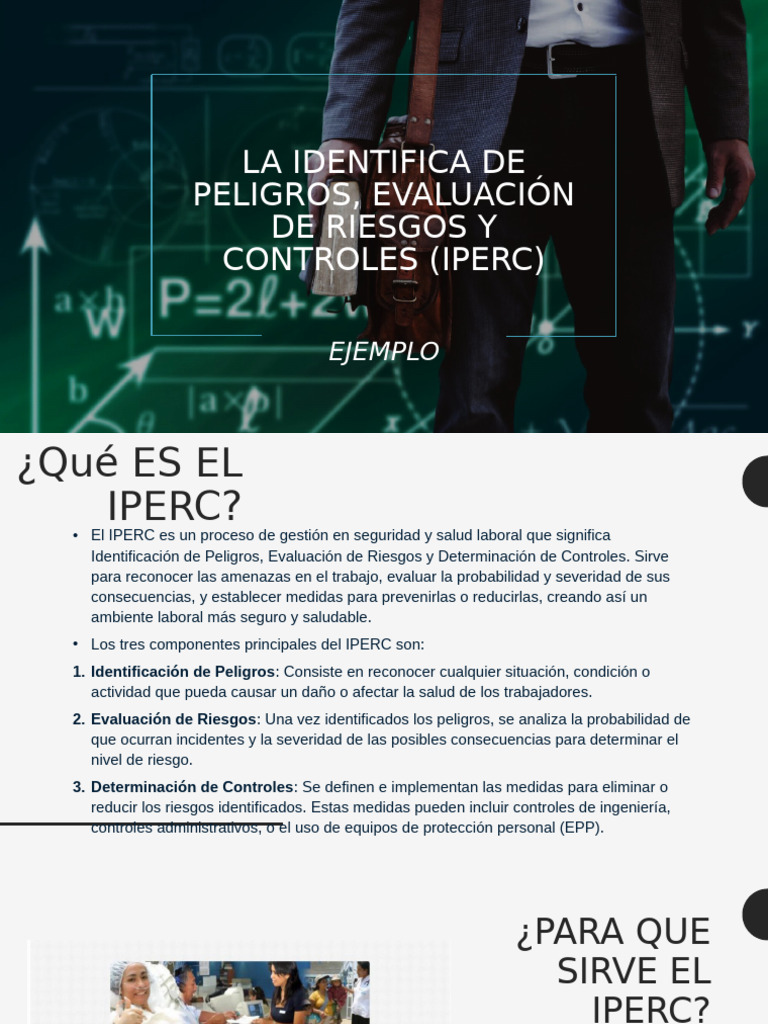 La Identifica de Peligros, Evaluación de Riesgos | PDF | Evaluación de ...