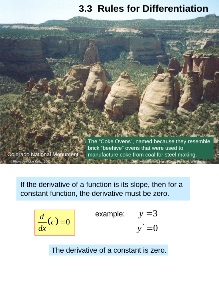 Differentiation Rules Explained | PDF | Differential Calculus | Mathematics