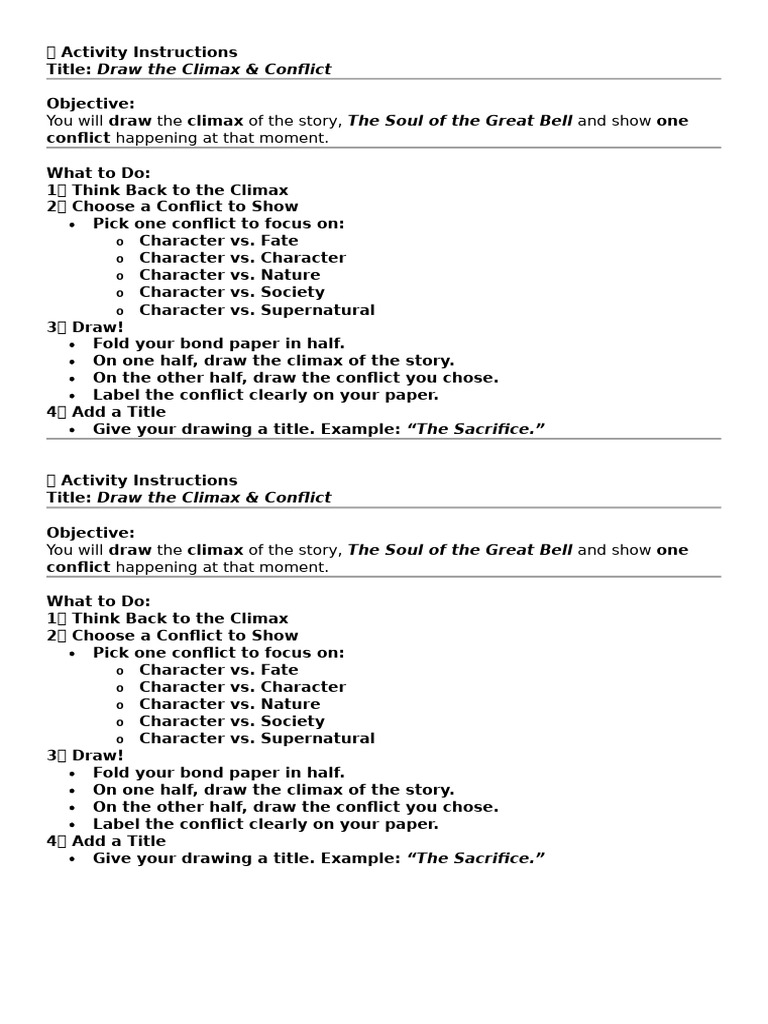 ? Activity Instructions | PDF