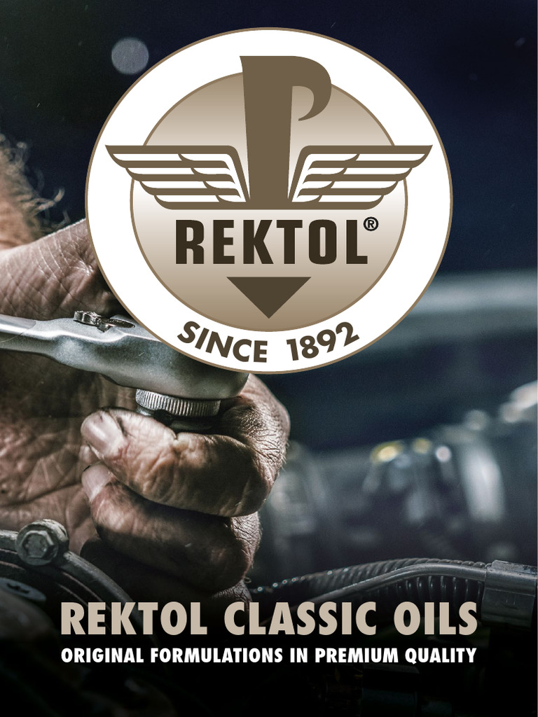 Rektol Klassik Produktbroschuere 2024 en | PDF | Motor Oil | Gear