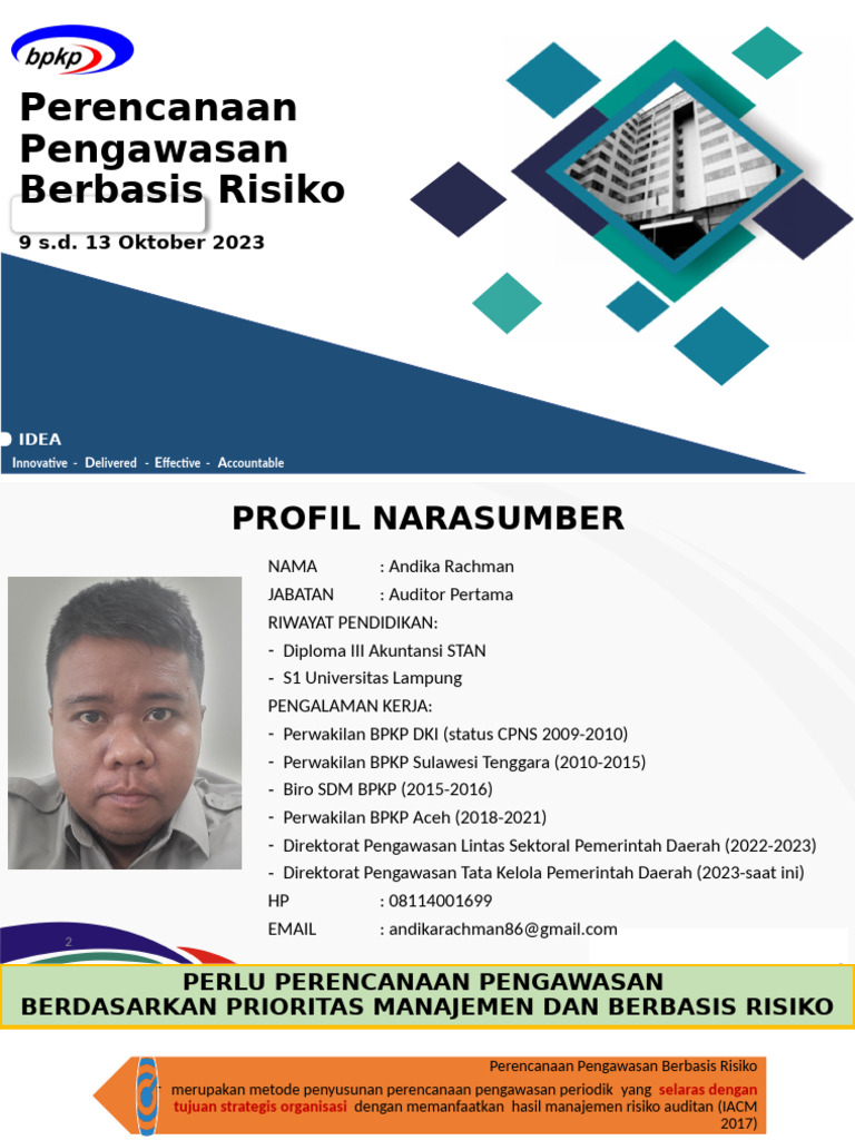 Bahan Paparan PPBR Andika | PDF