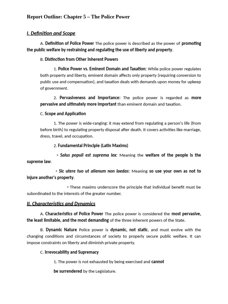 Understanding Police Power Dynamics | PDF | Police Power (United States ...