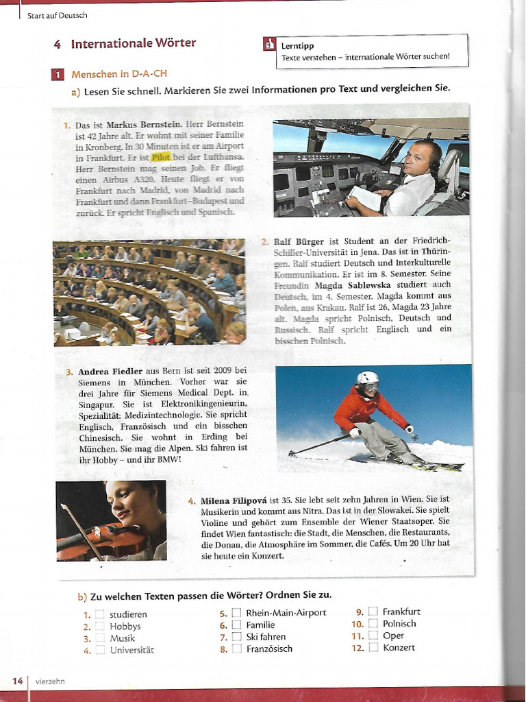 A1 Lesetexte | PDF