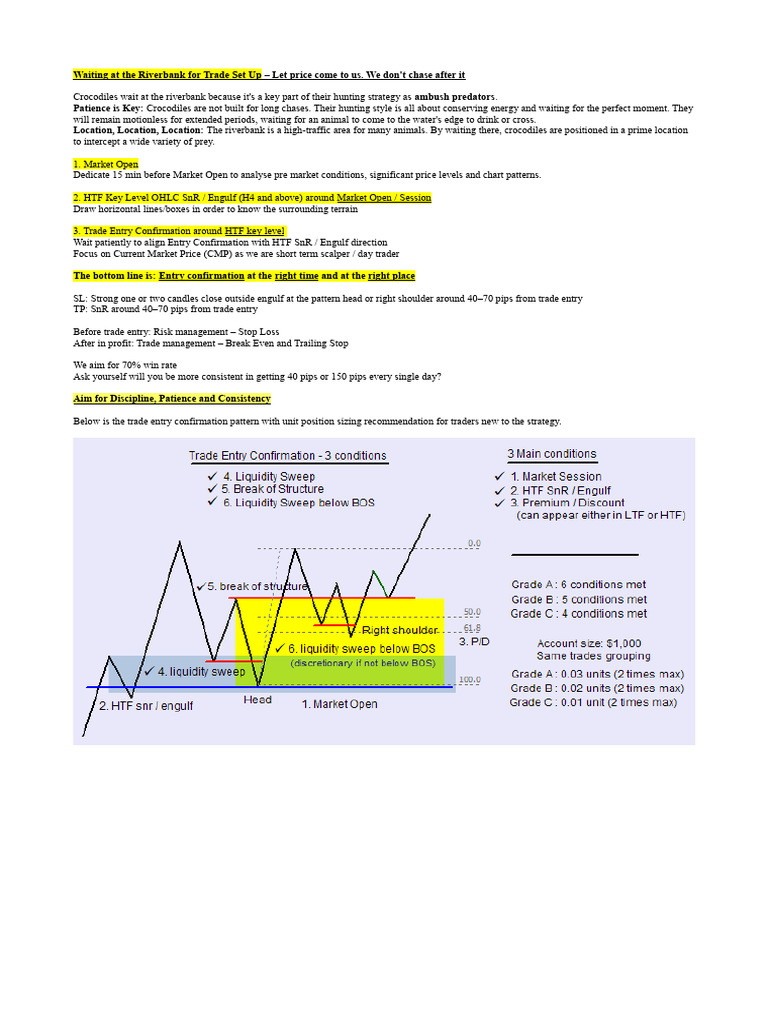 Crocodile Trading Strategy Guide | PDF